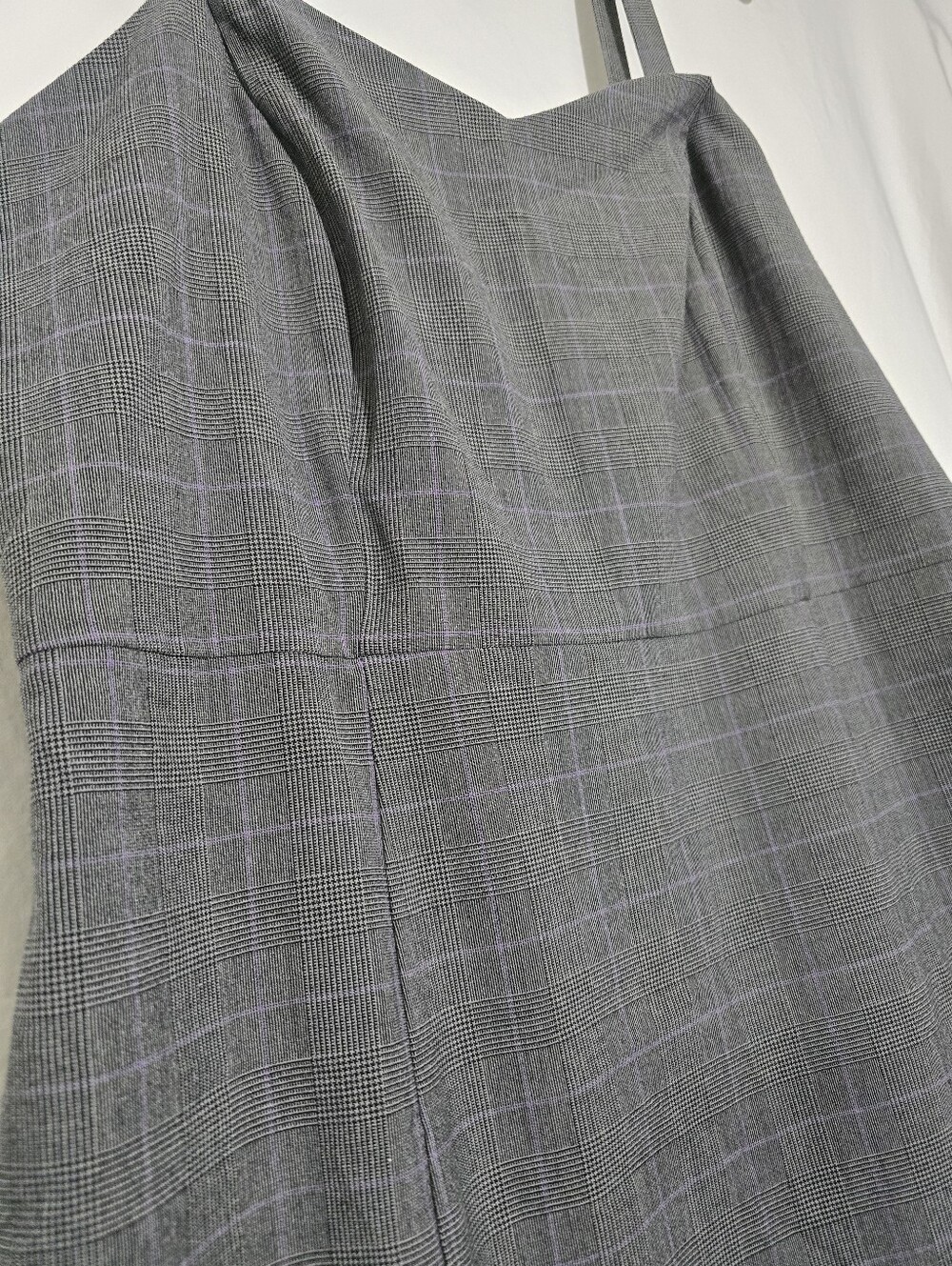 Lane Bryant Gray Dress with Dark Gray Lining